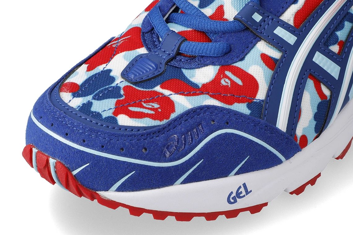BAPE and ASICS Head to Paris with GEL-1090 'France Camo' Collaboration -  Sneaker Freaker