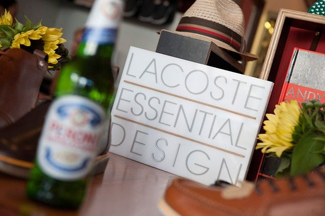 Lacoste X Beggar Man Thief 80 Years Exhibition Lacoste Essential Design Logo 1