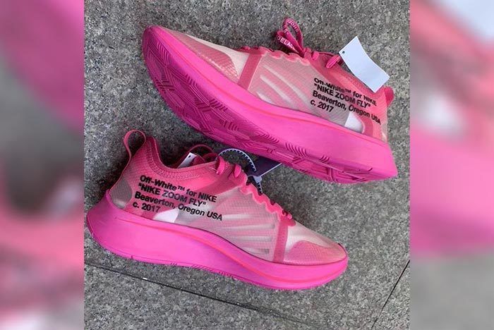 servidor Relativo Consecutivo First Look: Pink-Dipped Off-White x Nike Zoom Fly SP - Sneaker Freaker