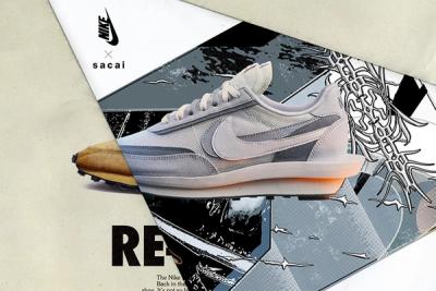 Sacai Nike Ldwaffle Official Grey Release Date Hero