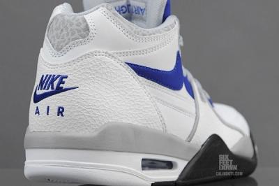 Nike Air Flight 89 White Hyper Blue Heel Detail 1