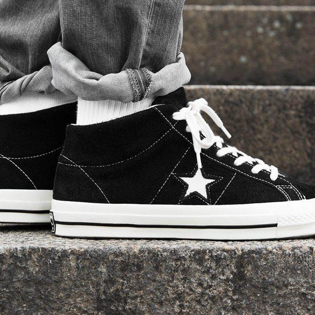 The Converse One Star Mid Releases Staple Colourways - Sneaker Freaker