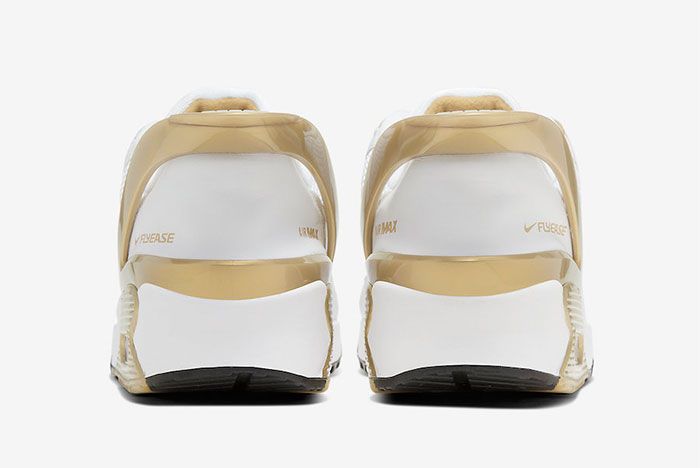 Nike Air Max 90 Flyease Gold Heel