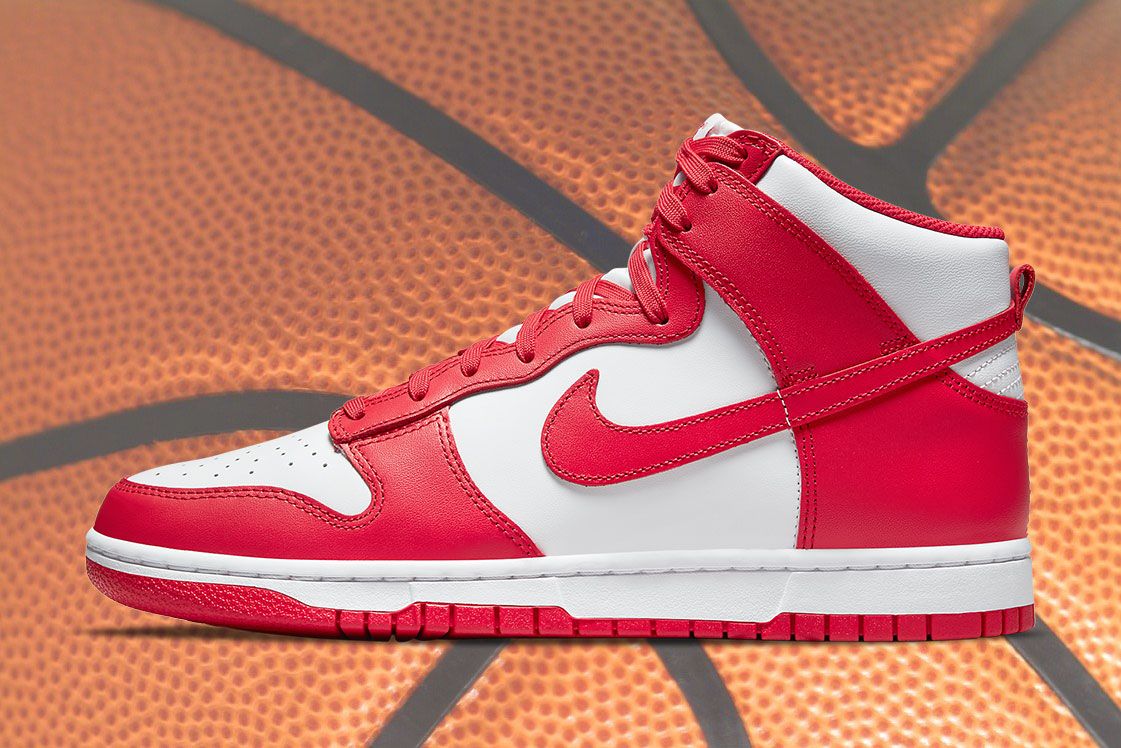 The Nike Dunk High 'University Red' This - Freaker