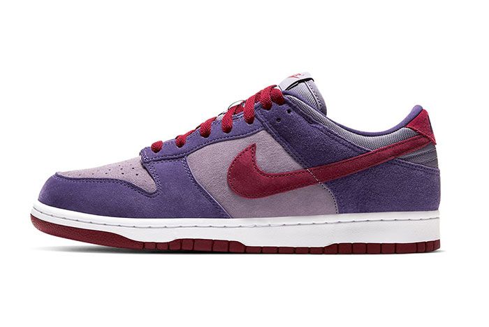 Nike Dunk Collection Plum Sb Lateral Side Shot