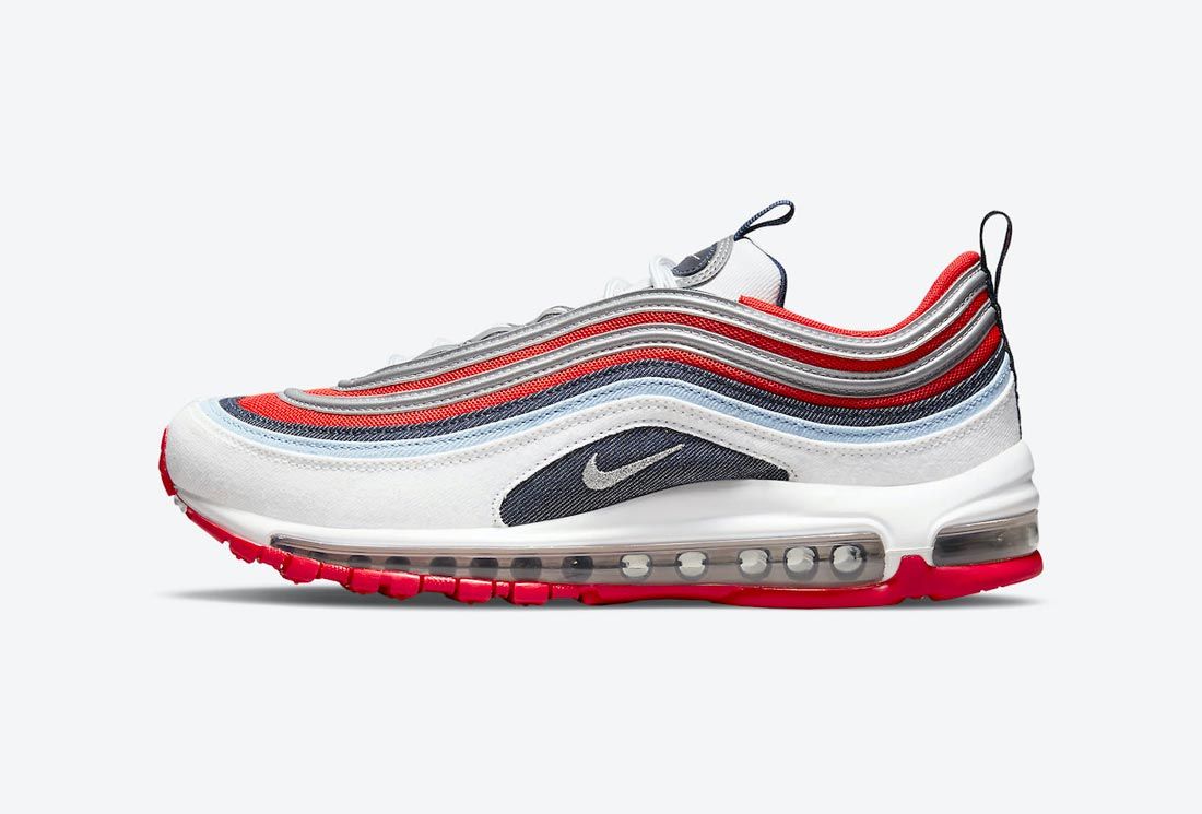 white red and blue nike air max 97
