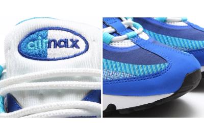 Nike Air Max 95 Jacquard Triple Blue 3