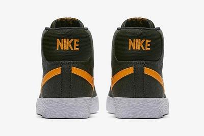 Nike Sb Blazer Sequoiacircuit Orange 4