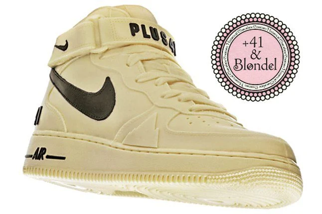 +41 Blondel Nike Air Force 1 Chocolate