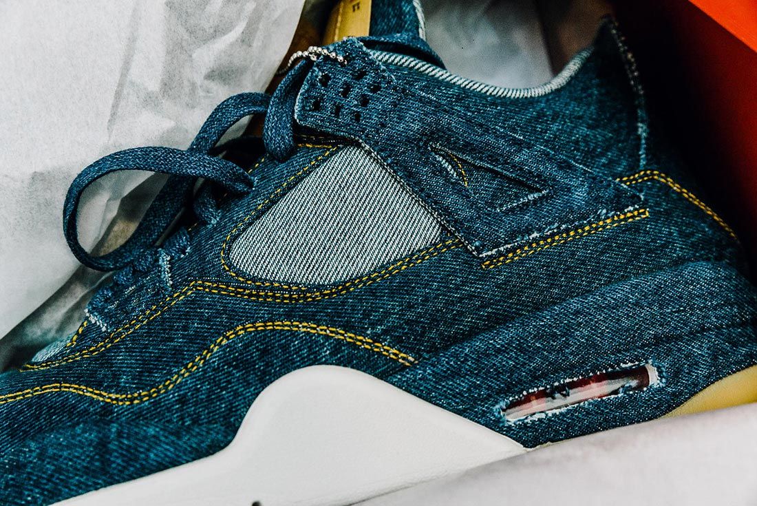 Levi's x Air Jordan 4 2018