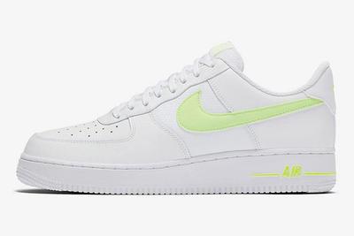 Nike Air Force 1 White Volt Lateral