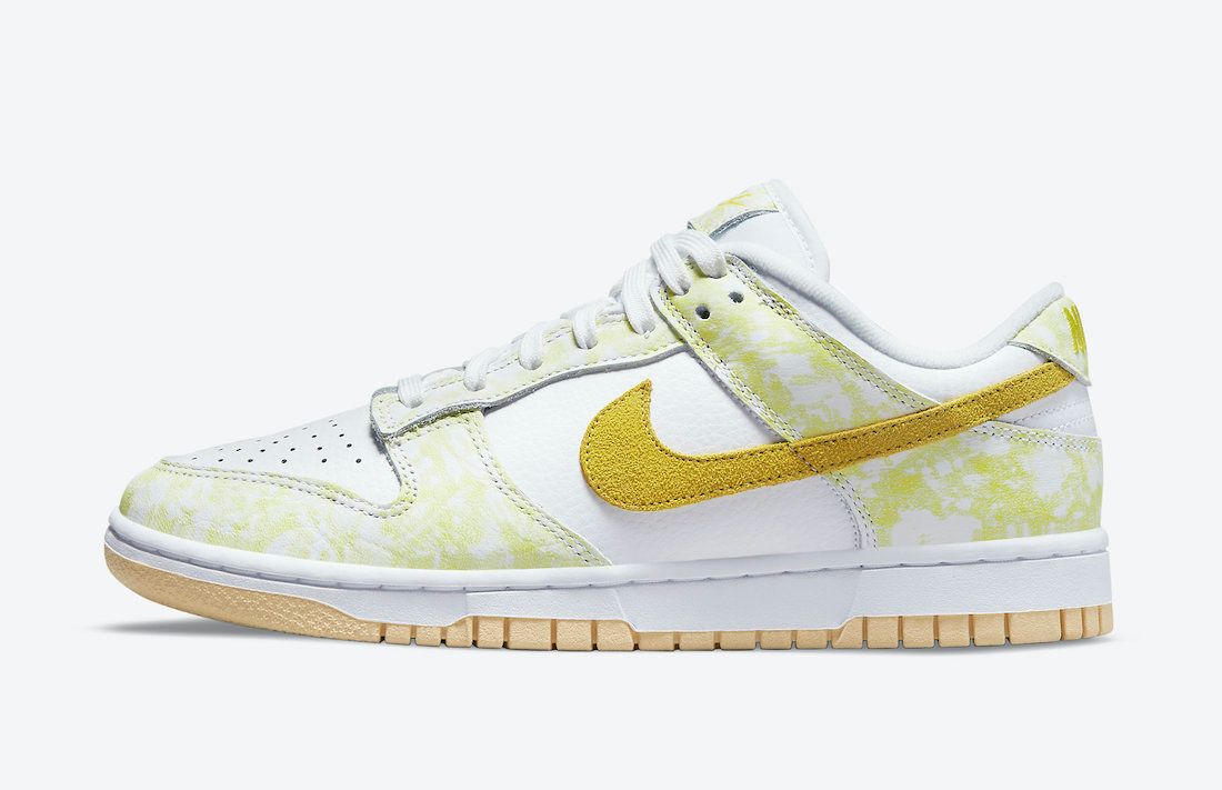 dunk nike yellow