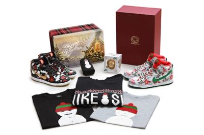 Concepts Nike Sb Dunk High Ugly Christmas Sweater 11