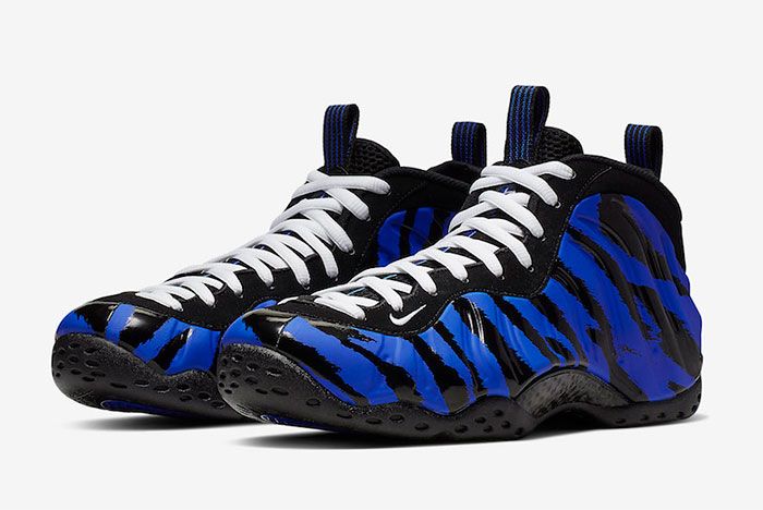Nike Air Foamposite One Memphis Tigers Stripes Quarter