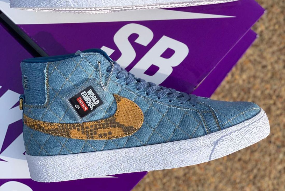 New Colourway! Supreme x Nike SB Blazer 2022 Edition