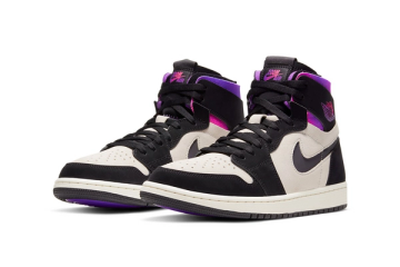 Paris Saint Germain Pair Psychedelic Purple with the Air Jordan 1 High Zoom CMFT Releases