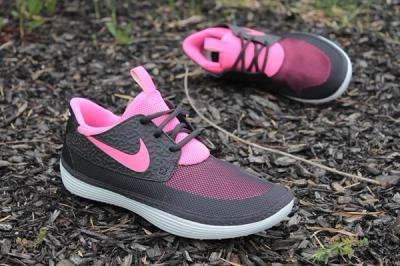 Nike Solarsoft Mocassin Black Pink Hero Profile 1
