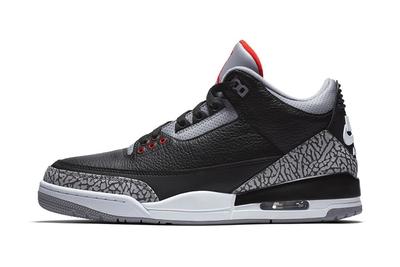 Nike Air Jordan 3 Black Cement Official Images Release Date Sneaker Freaker 2