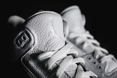 Air Jordan 3 Pure White Closer Look 2 Sneaker Freaker
