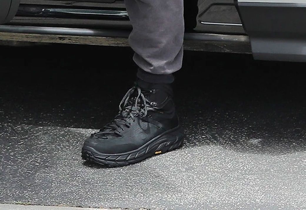 They Ain't Yeezys: Kanye West Spotted 