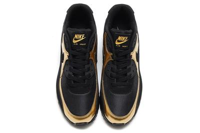 Nike Air Max 90 Black Metallic Gold 4