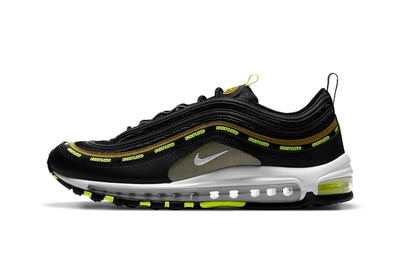 UNDEFEATED Nike Air Max 97 Black Neon