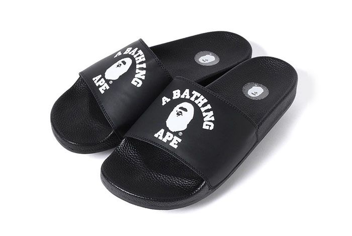 Bape Slide Sandal Collegiate Black