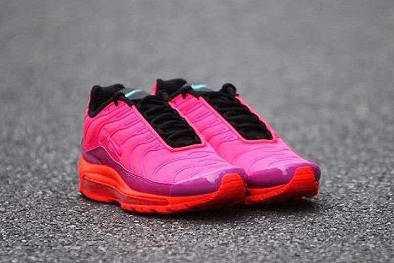 pink and orange 97 air max