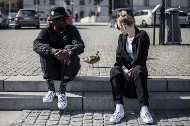 Sneakersnstuff X Vault By Vans Og Classic Slip On Lx Stockholm 1