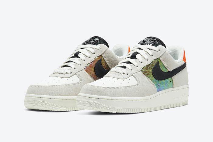 snakeskin air force ones
