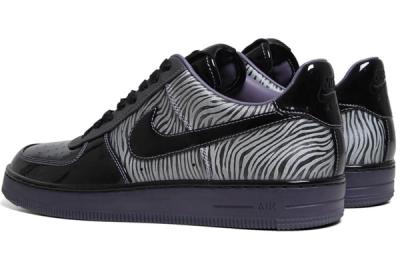 Nike Air Force 1 Downtown Qs Zebra Quater Heels 1