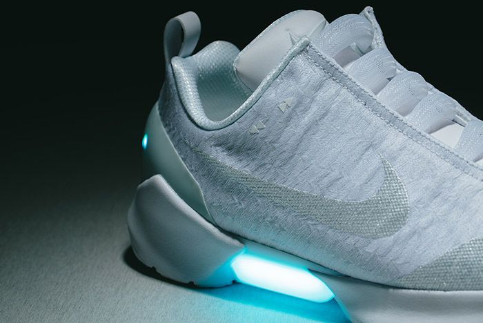 HyperAdapt 1.0 TW Up-Close and Glowing - Sneaker Freaker