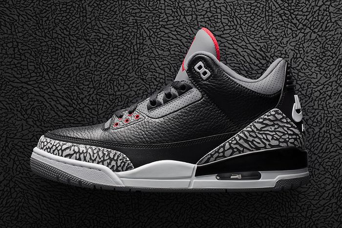 black cement 3s foot locker