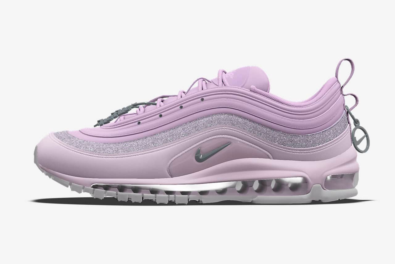 Air max 97 blue pink clearance lands