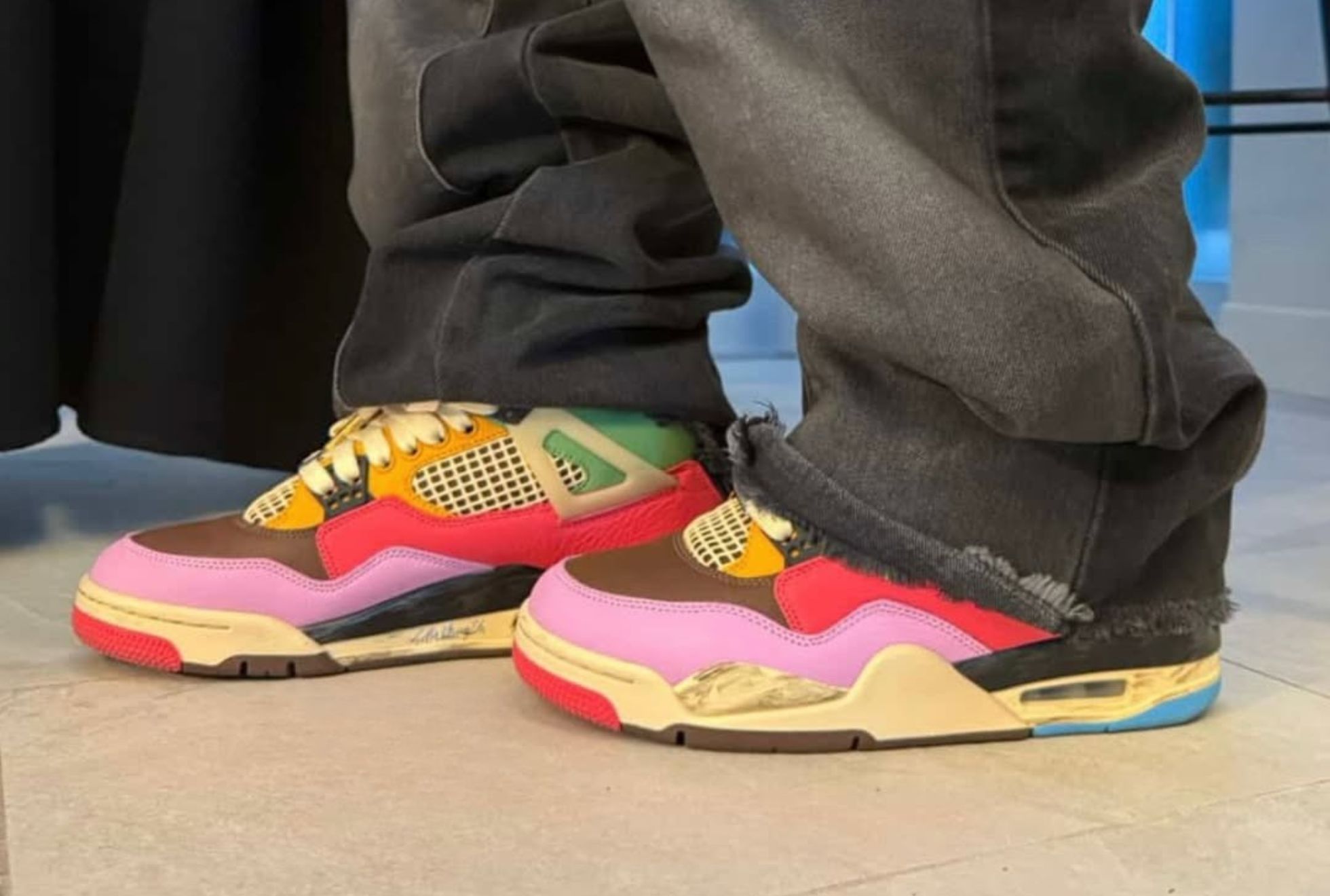 colourful air jordan