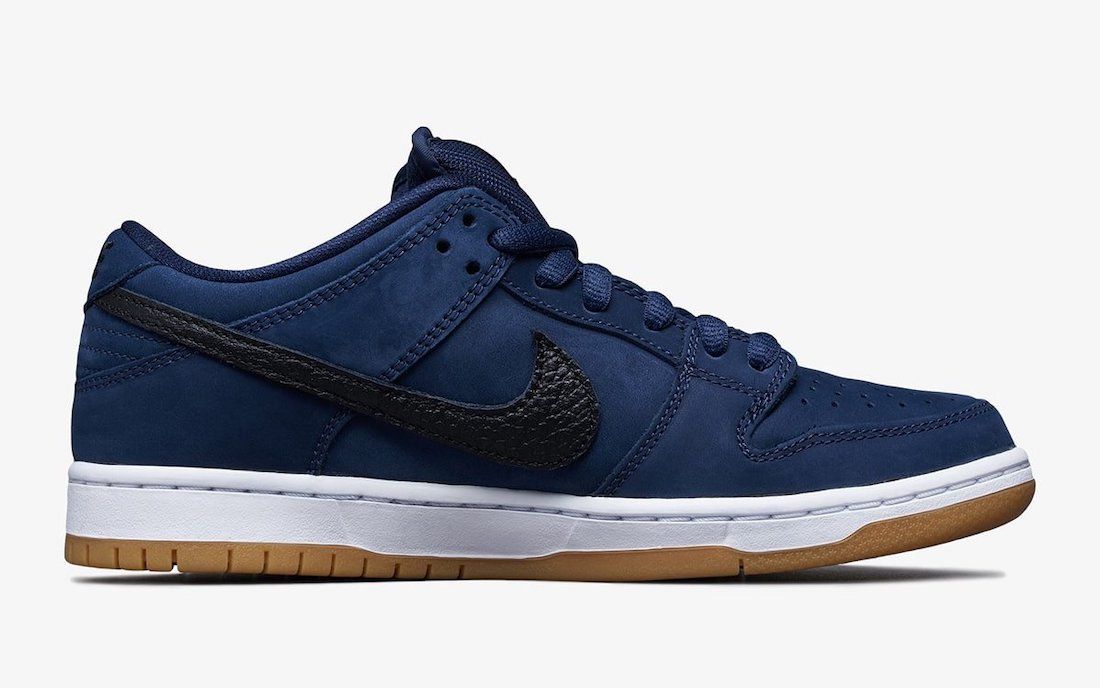 nike sb dunk low navy blue