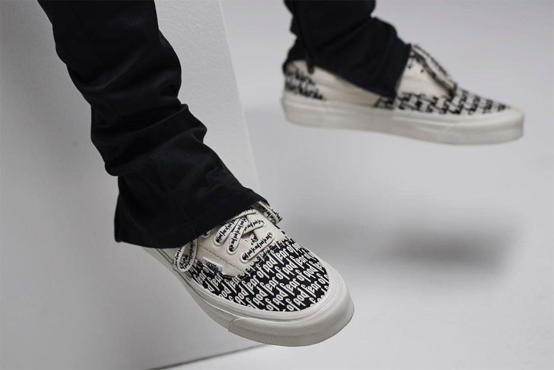 Pounding orm se Fear of God x Vans Release Date Announced, Additional Models Revealed -  Sneaker Freaker