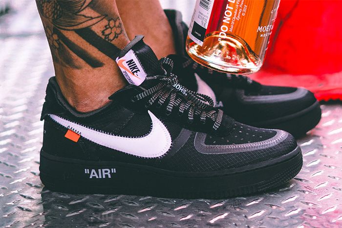 Off White Air Force 1 Black Cone 2