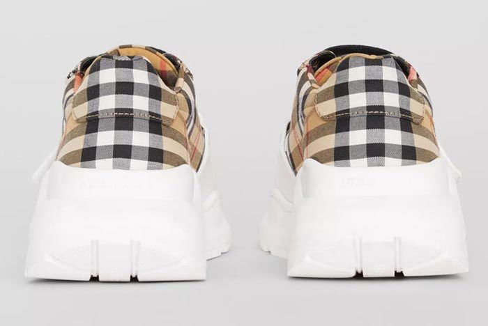 Another Chance to Rock Burberry s Vintage Check on Foot Releases