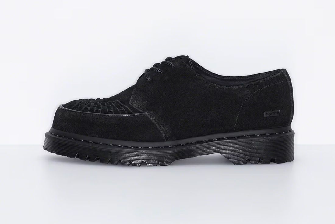 The Supreme x Dr. Martens Ramsey Creeper Lands This Week - Sneaker