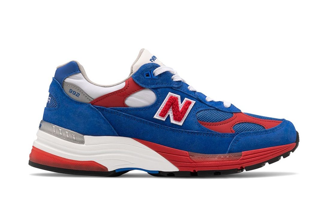 New balance hot sale 992 blue