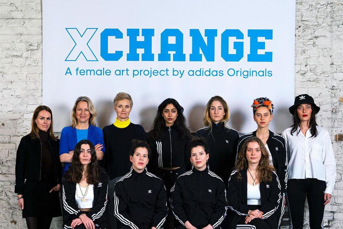 Adidas Xchange Female Germany Campaign