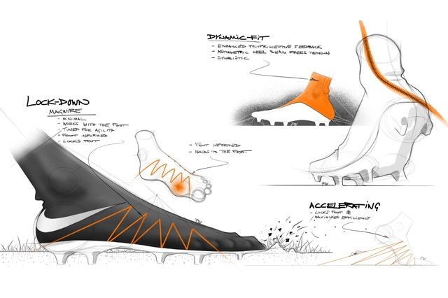 Nike Hypervenom 2 Design Sketches 2