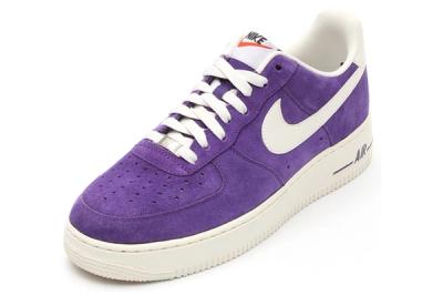 Nike Air Force 1 Low Suede Purple Angle 1
