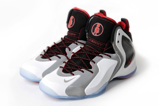 Lil Penny Posite Reflective Slvr Red Perspective