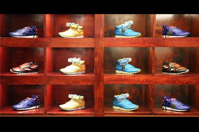 Keith Haring Reebok Bodega Party Sneaker Range 1