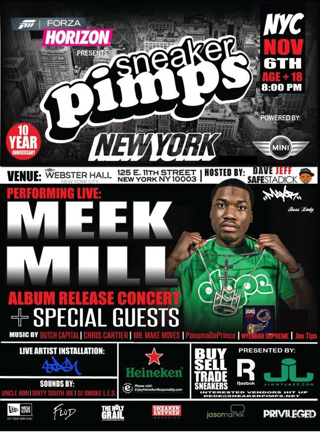 Sneaker Pimps Nyc Meek Mill 2