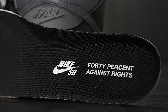 Forty Percent Against Rights Nike Sb Dunk High Inner Sole