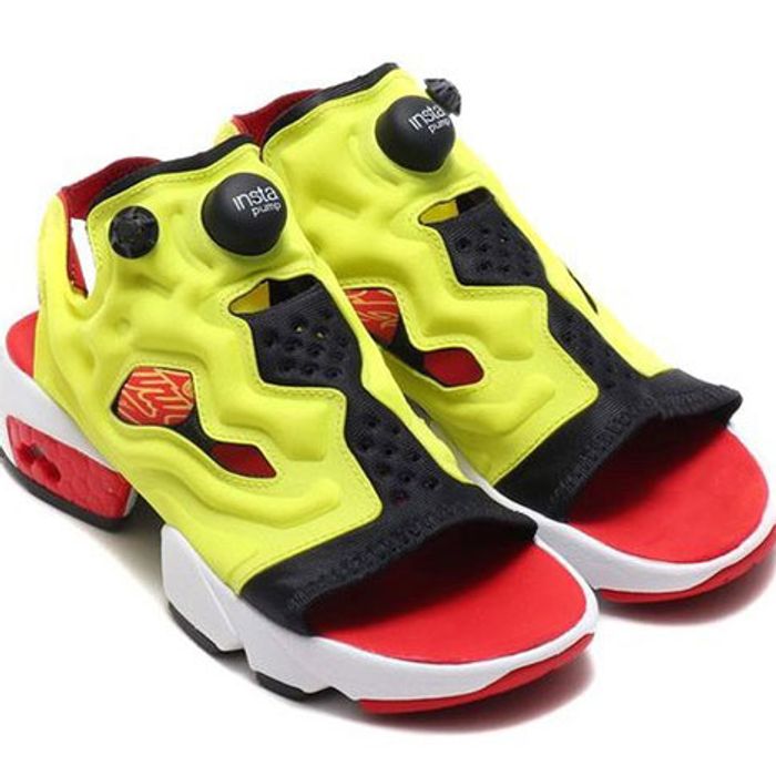 Show Some Skin With The Reebok Instapump Fury Sandal Sneaker Freaker