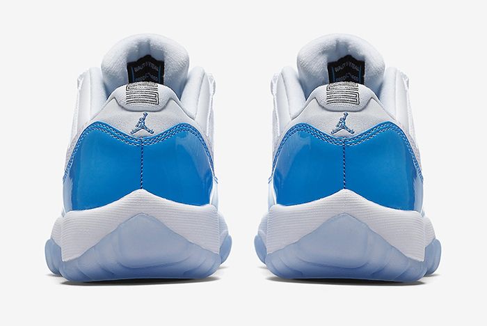 Air Jordan 11 Grey Suede Low University Blue Scorecard